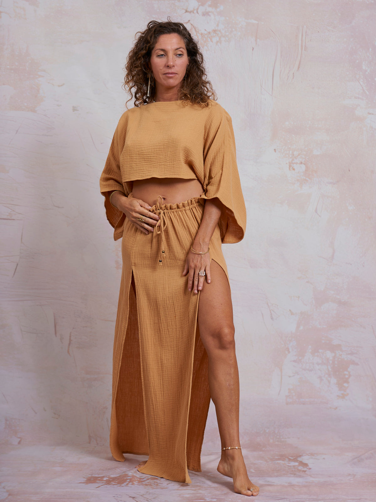 Mustard Cleo Skirt