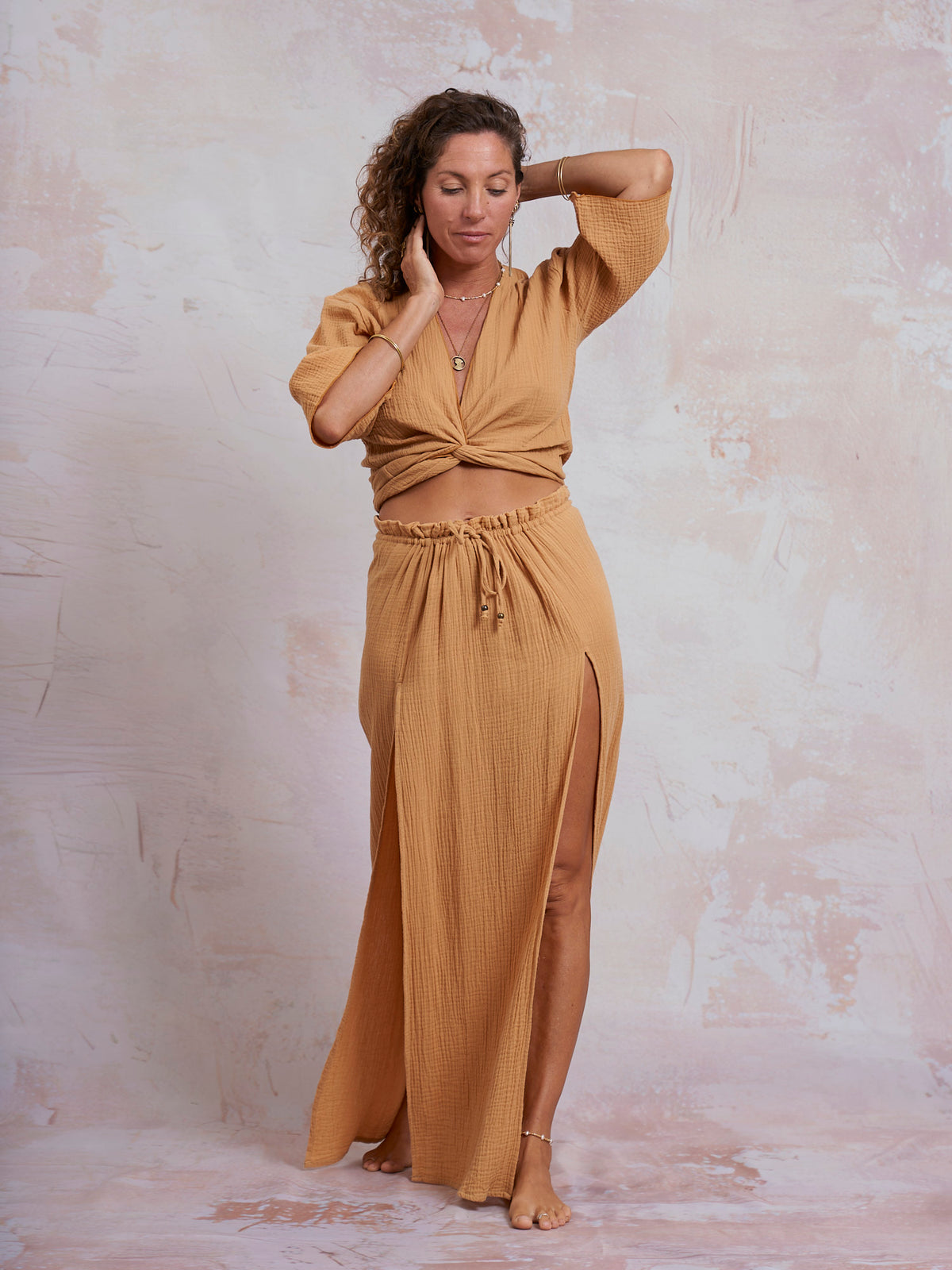 Mustard Freya Top