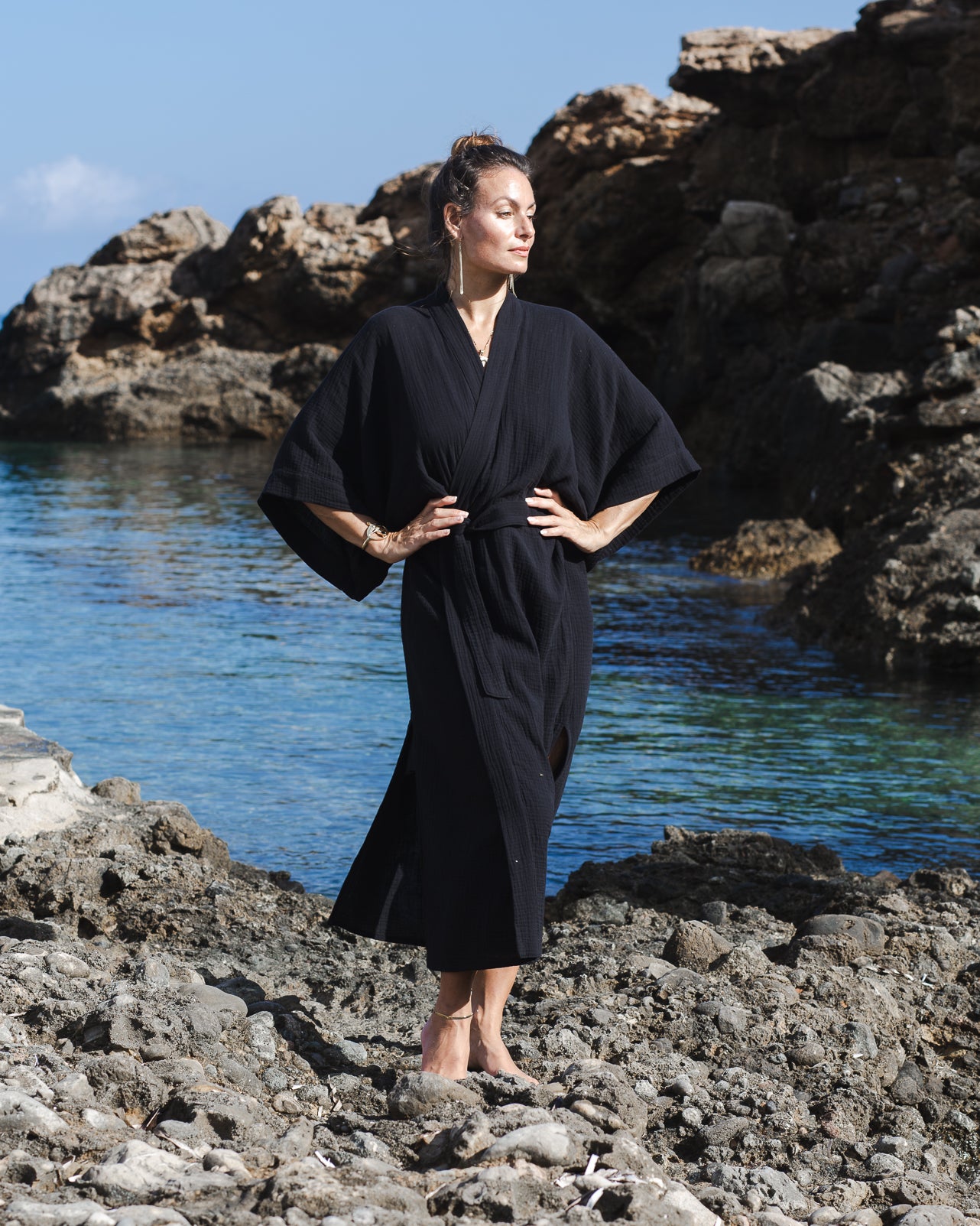 Black Venus Kimono