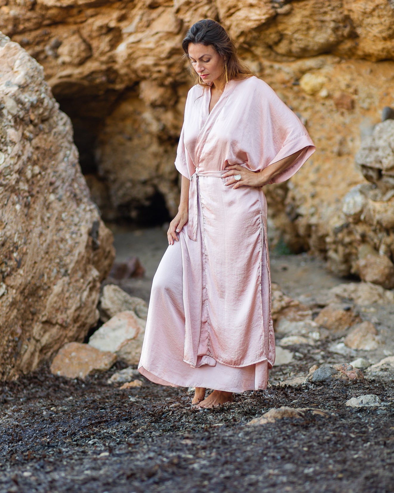 Pink Agate Kimono