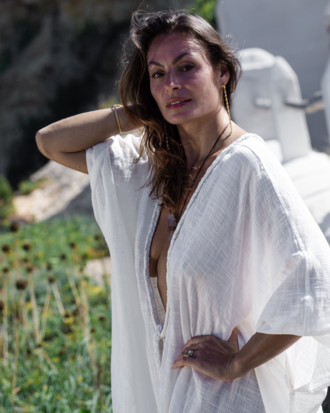White Opal Kaftan