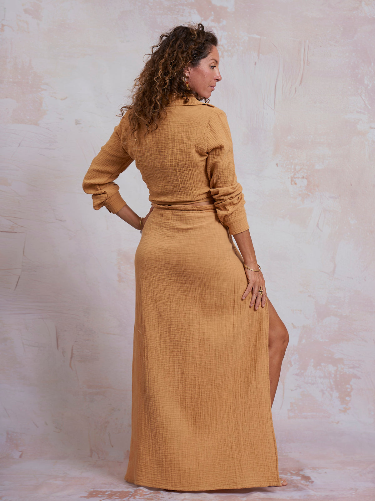 Mustard Nancy Shirt