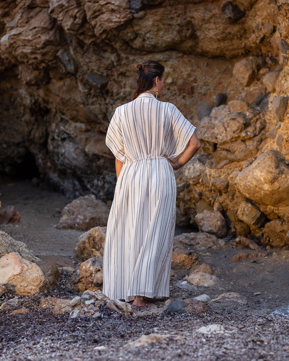 Rosa Rayas Iris Kaftan