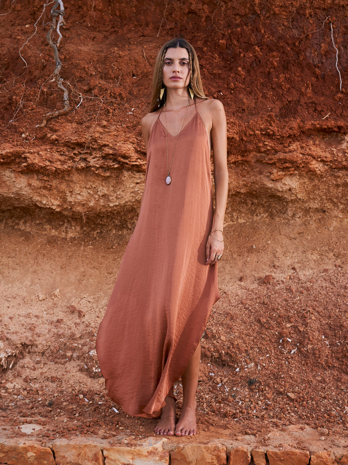 Copper Surya Dress