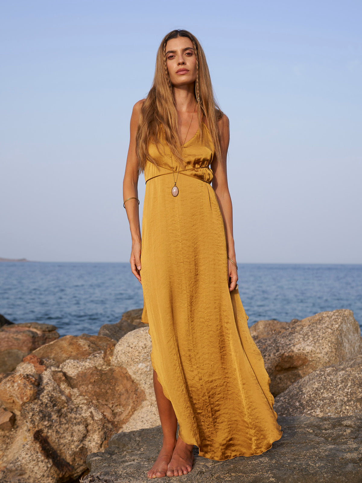 Gold Surya Dress