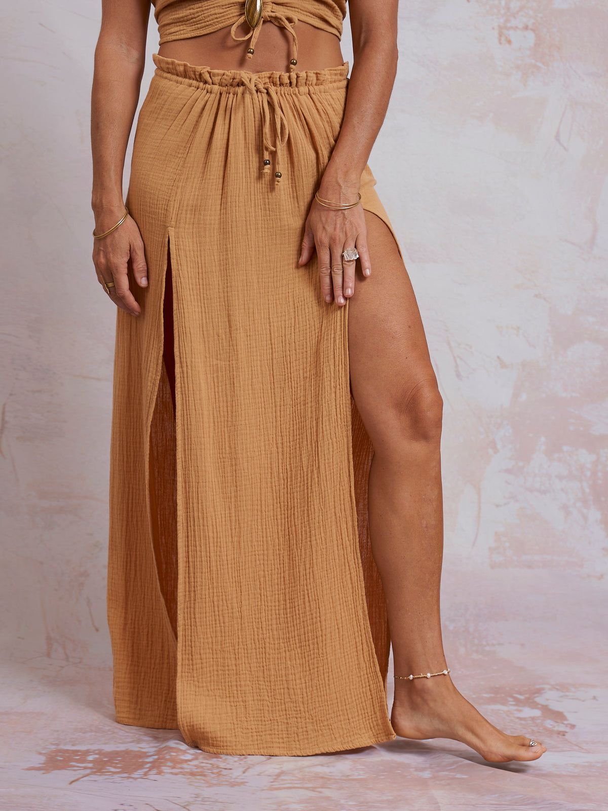 Mustard Cleo Skirt