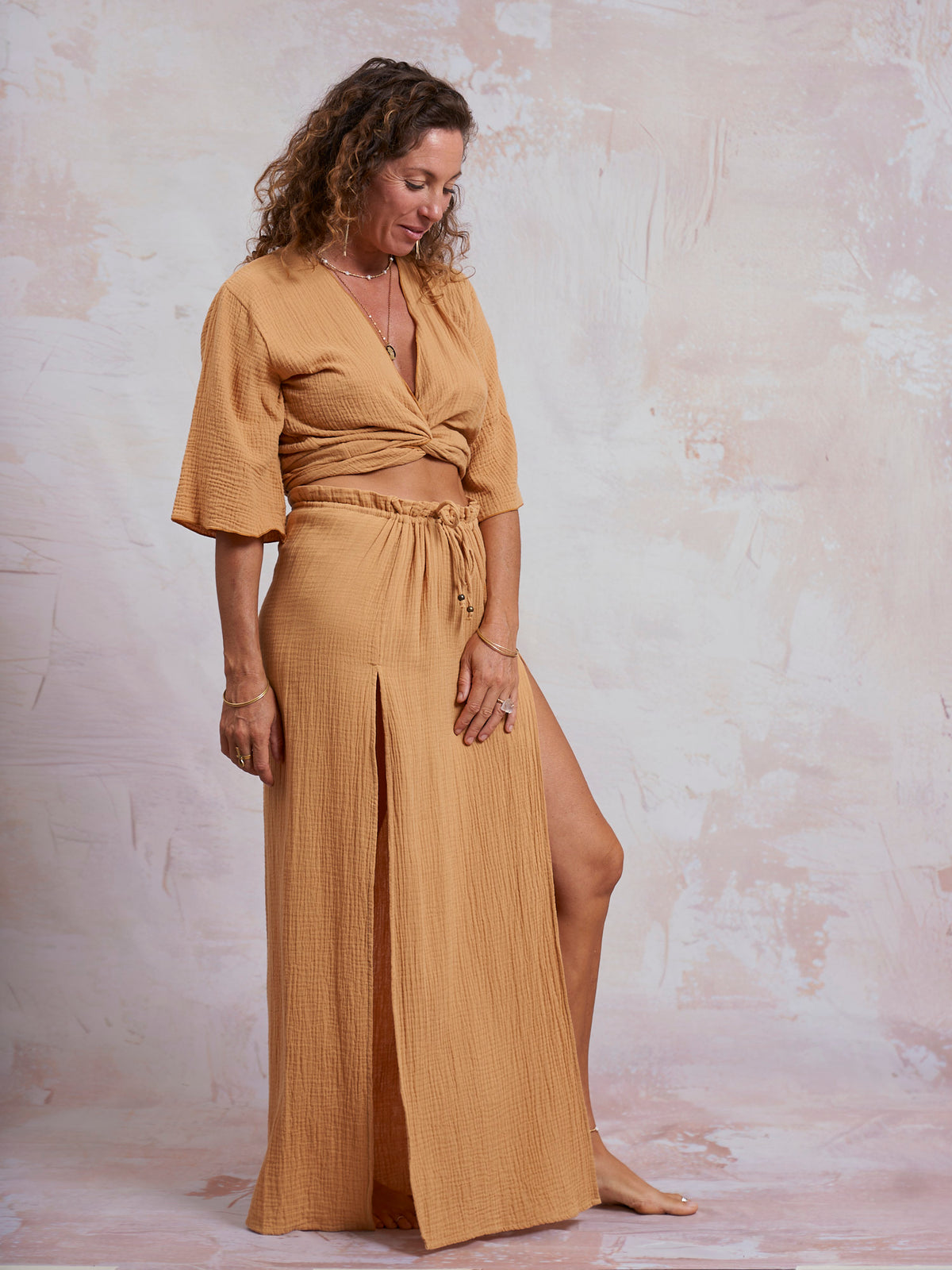 Mustard Freya Top
