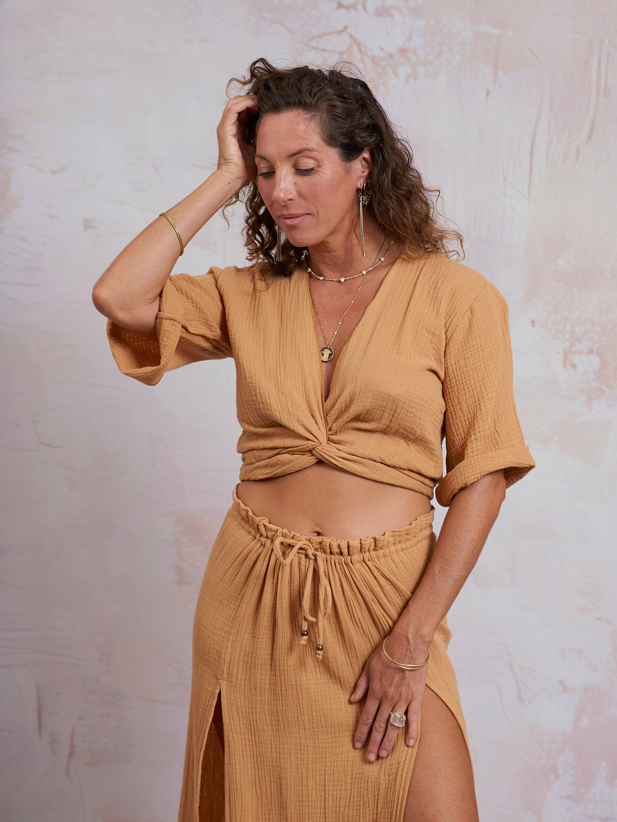 Mustard Freya Top