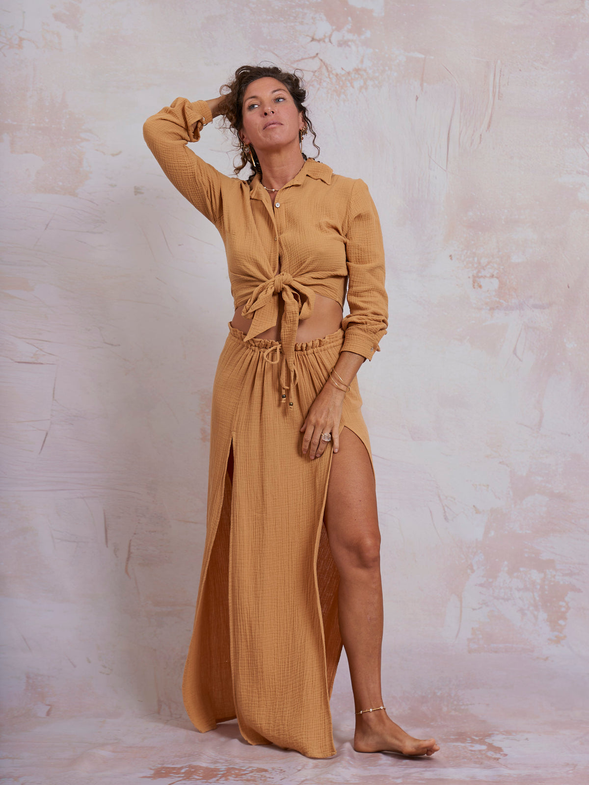 Mustard Nancy Shirt