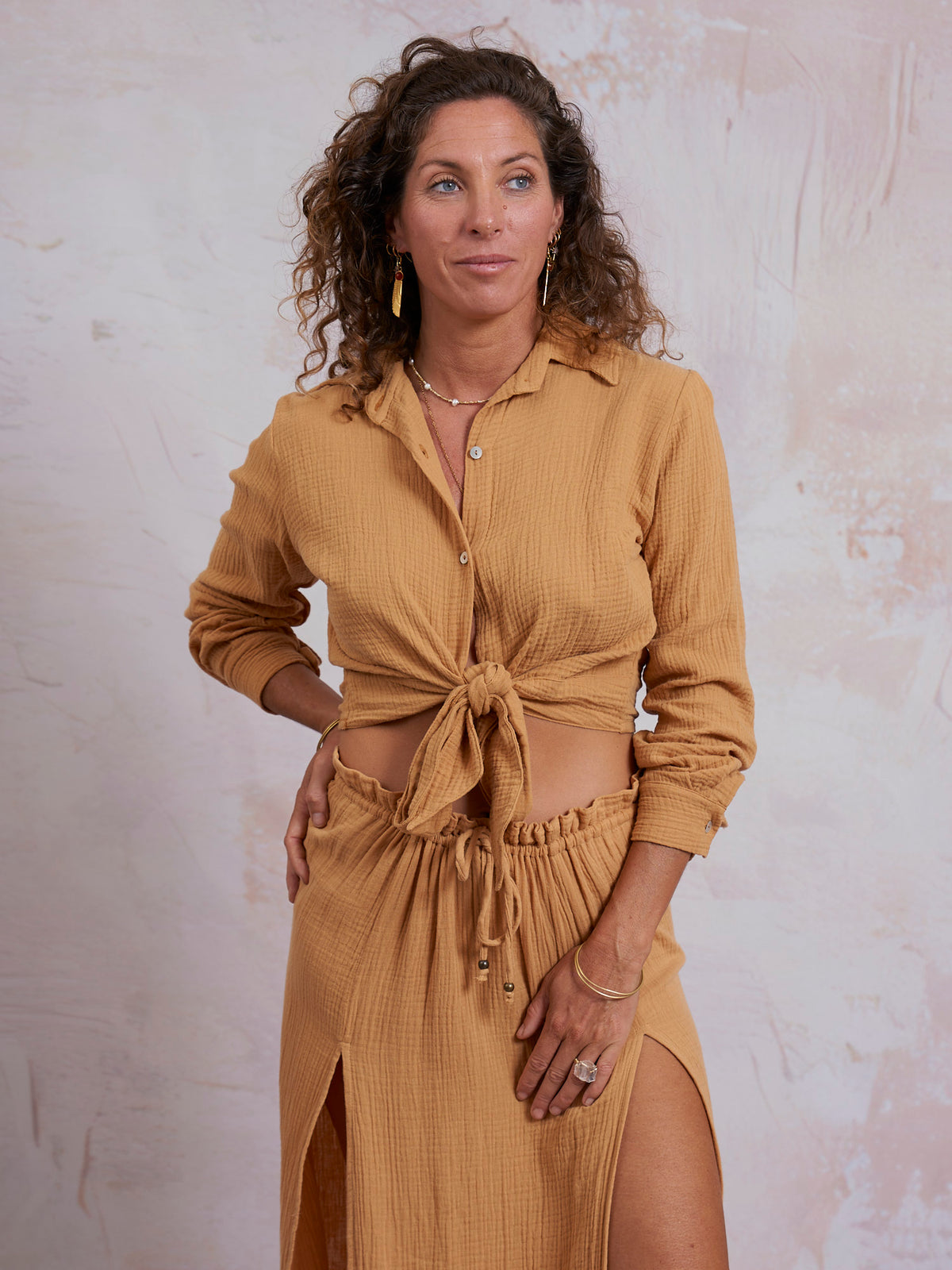 Mustard Nancy Shirt