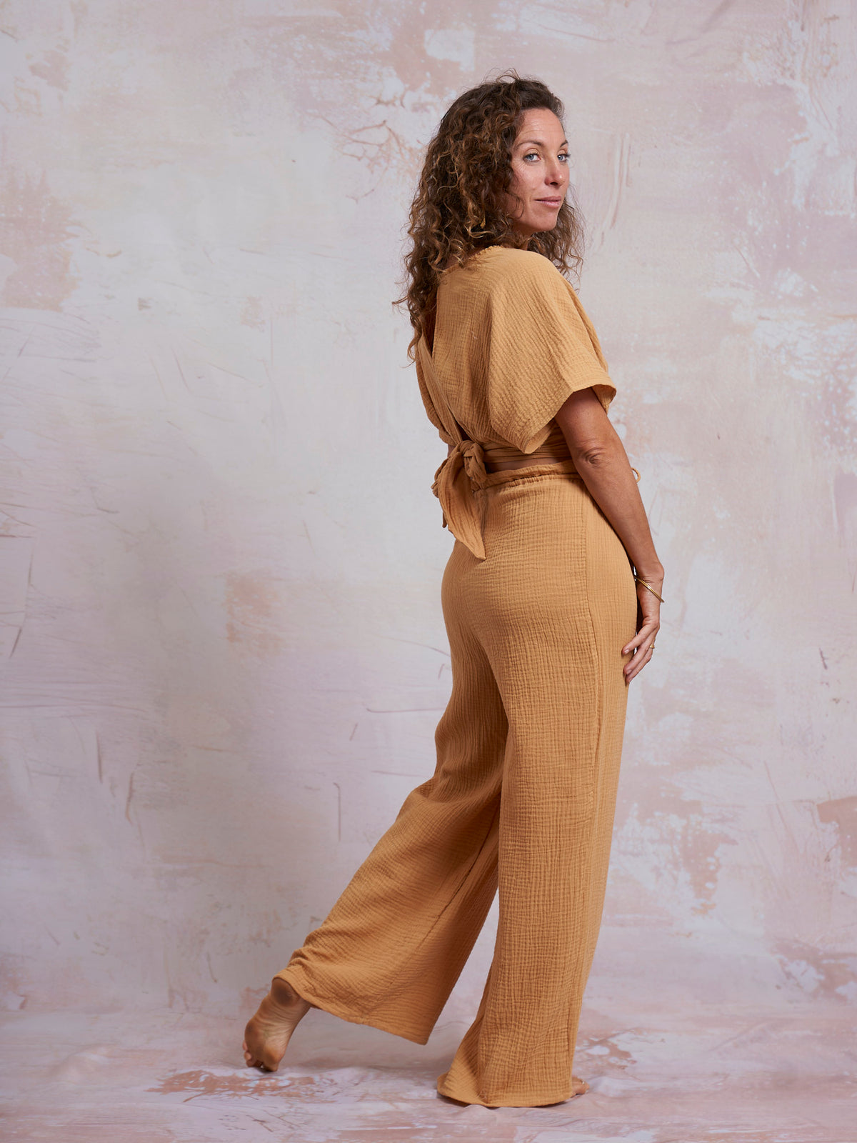 Mustard Palazzo Pants