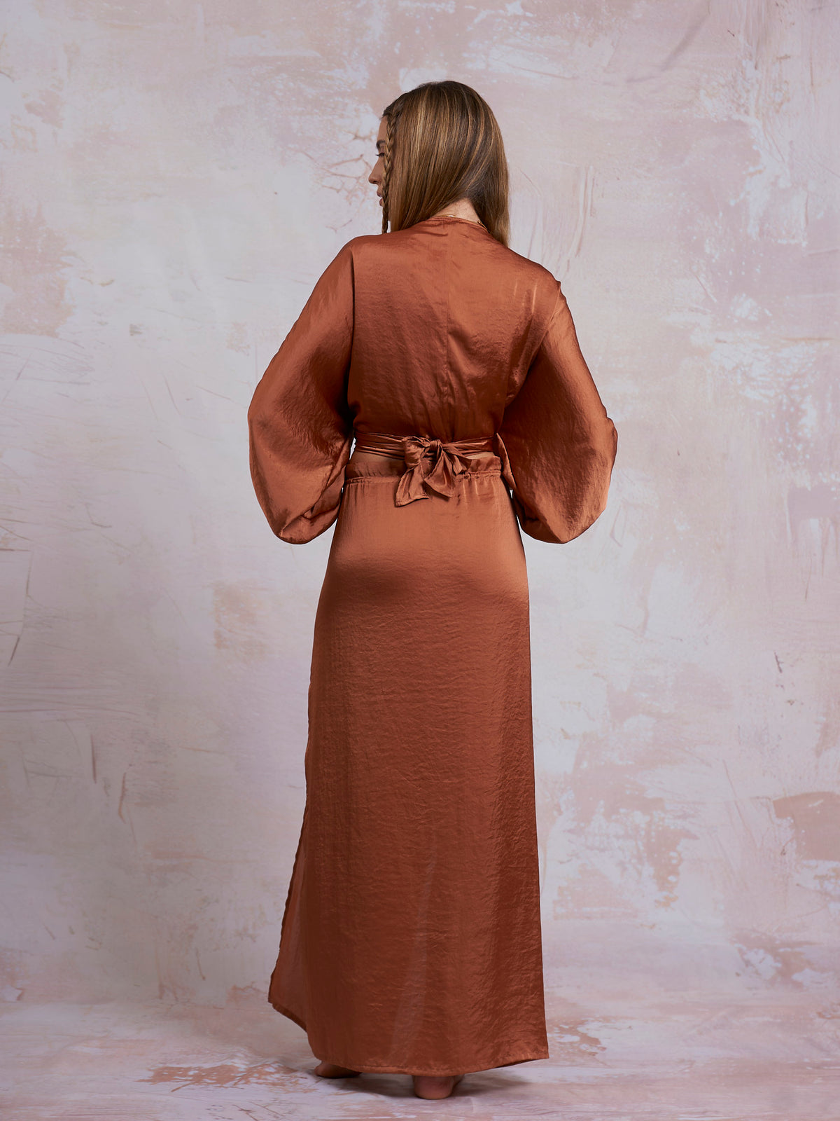 Copper Satin Selene Top