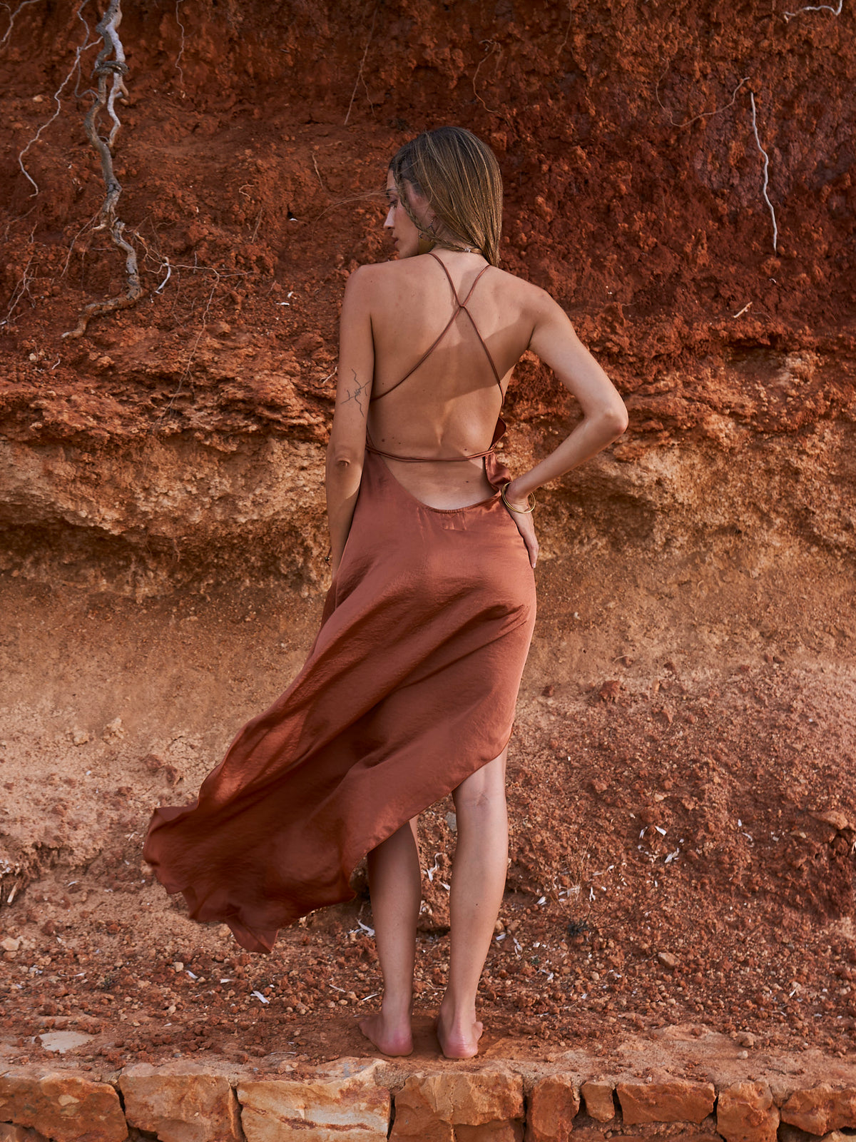 Copper Surya Dress