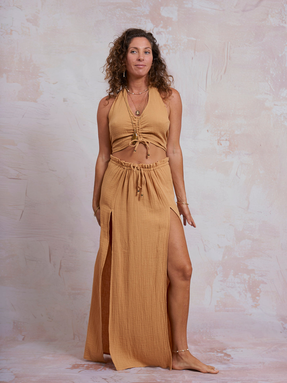 Mustard Lua Top